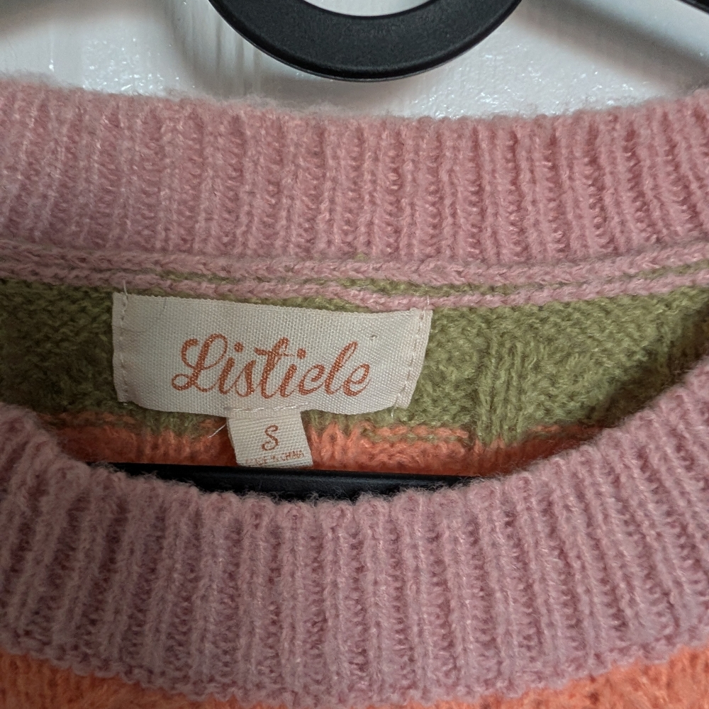 Listicle Multicolor Knit Top - Picture 2 of 3